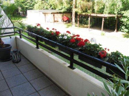 Loggia mit schöner Aussicht