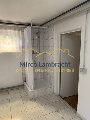 Dusche im Keller (Sauna)