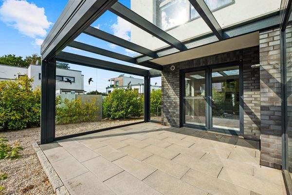 Überdachte Terrasse