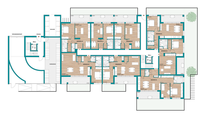 Grundriss Erdgeschoss