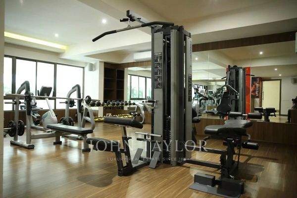 Exercise room Wooden floor