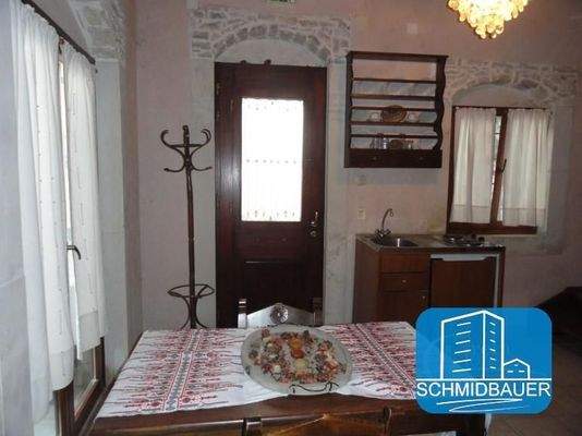 Kreta, Kamilari: Charmantes Haus mit 2 Wohnungen und kleinem Innenhof zu verkaufen