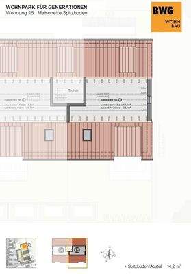 Wohnung 15 Spitzboden