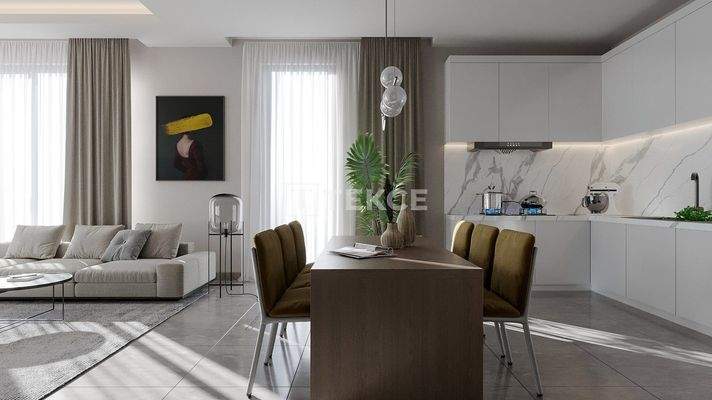 Chic Apartments with City View in a Complex with Amenities in Alanya