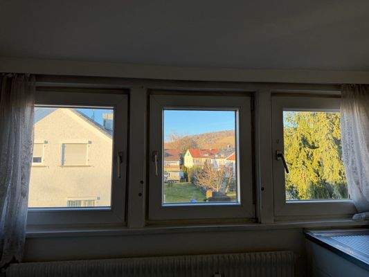 Blick aus der Küche