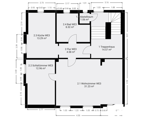 Grundriss Dachgeschoss