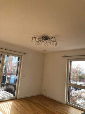 Wohnzimmer Zugang zum Balkon