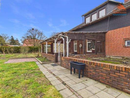 überdachte Terrasse