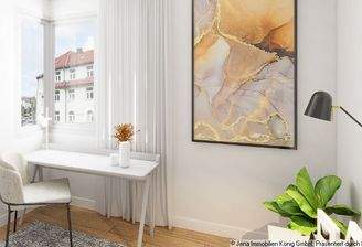 Zimmer mit gemütlichem Erker