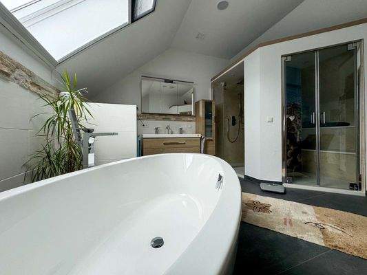 Nahaufnahme Badewanne