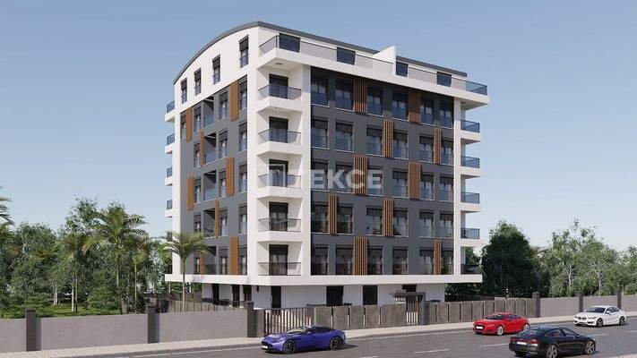 Apartments with Indoor and Outdoor Parking in Antalya