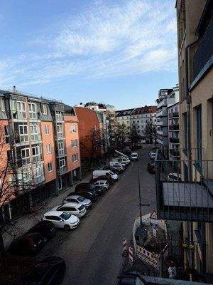 Blick vom Balkon (Süd)