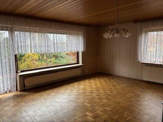 Wohnzimmer mit Terrasse
