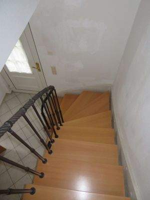 Treppe zum Erdgeschoss