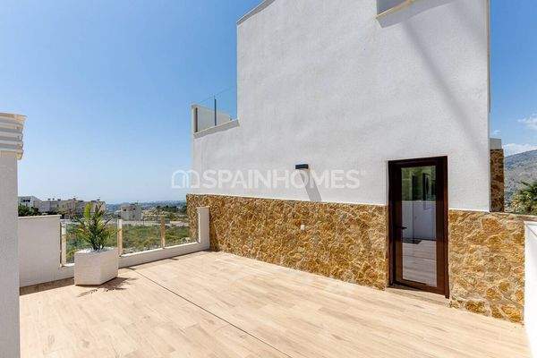 Sea View Mediterranean Villas with Private Pools and Gardens