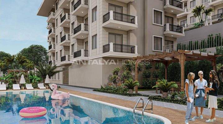 Apartments Within Walking Distance to the Beach in Alanya Konaklı