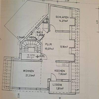 Grundriss Dachgeschoss