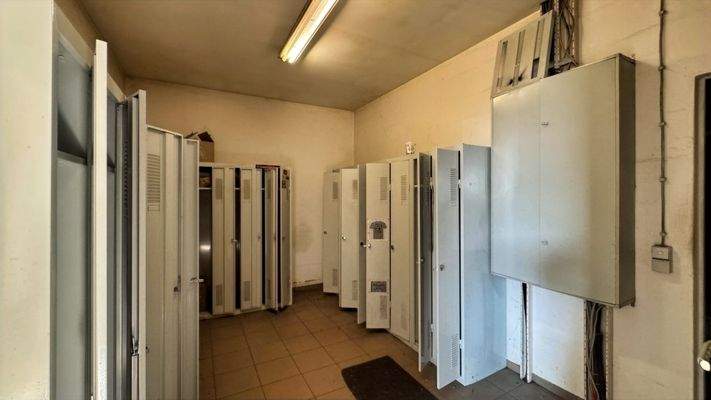 Umkleideraum für Personal