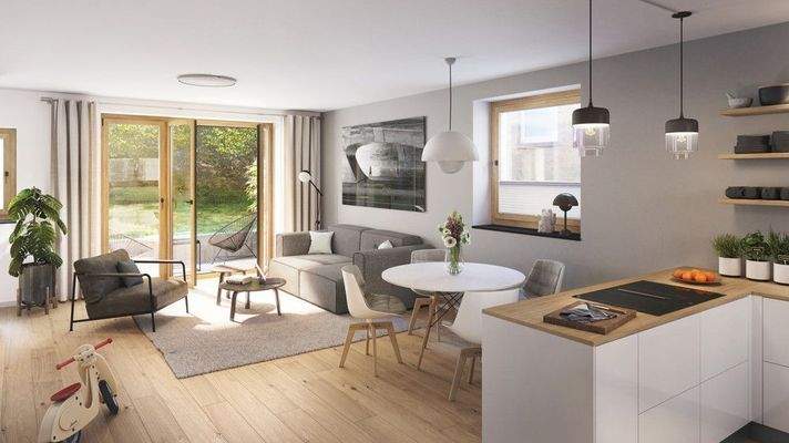 WOHN-/ESSBEREICH STADTHAUS