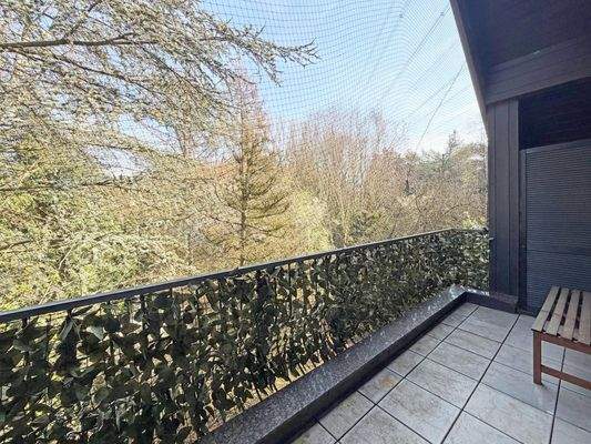 Loggia 1 im Dachgeschoss