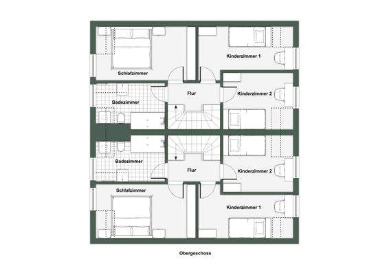 Grundriss Obergeschoss