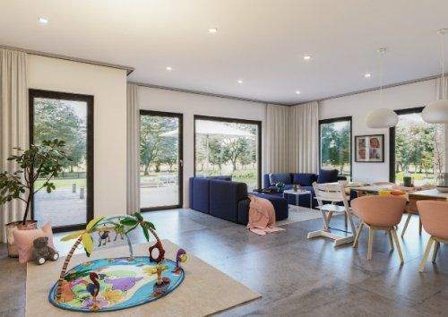 Gestaltungsmöglichkeit Wohn-Esszimmer