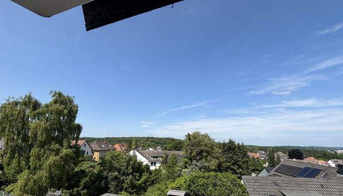 Blick aus dem Dachgeschoss