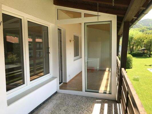 Loggia mit Wintergarten