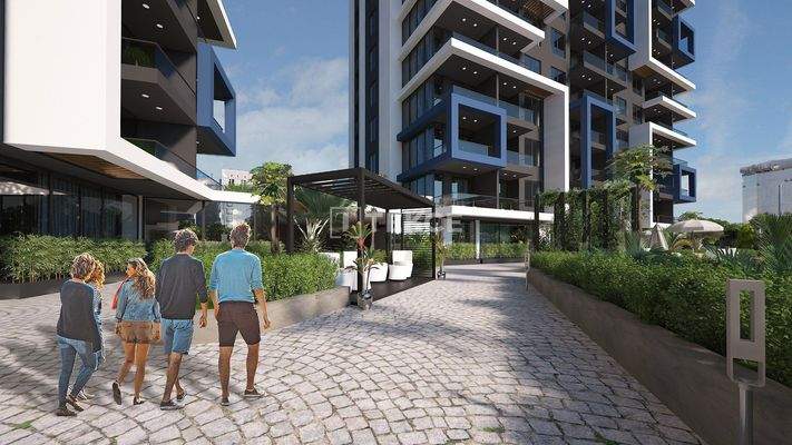 Stylishly Designed Flats 600 M to the Beach in Alanya