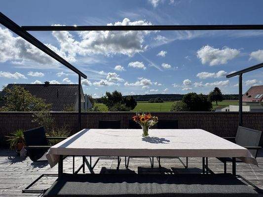 Dach vollständig nutzbar