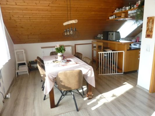 Essbereich DG-Wohnung