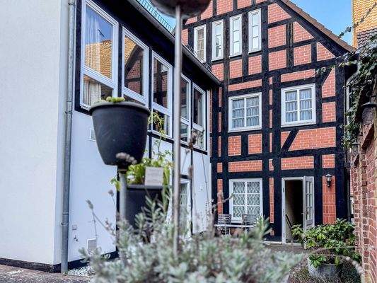 Der idyllische Hinterhof