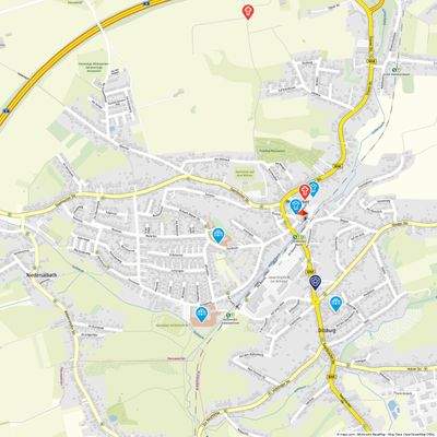 Geolyzer Kartenausschnitt