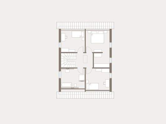 Grundriss Obergeschoss