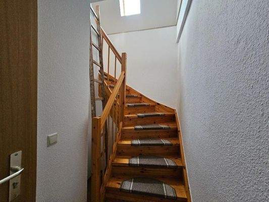 Aufgang zur Wohnetage