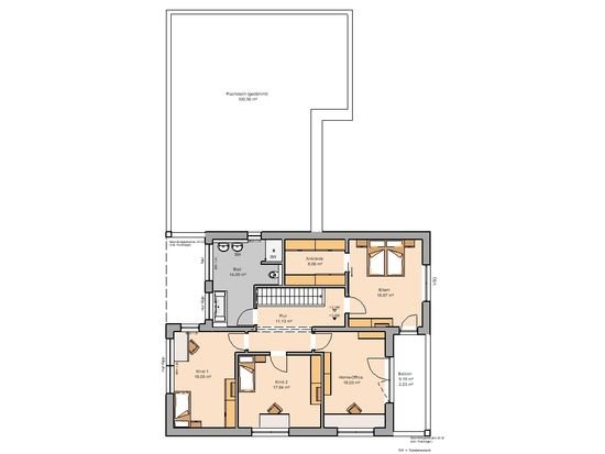 Grundriss Obergeschoss