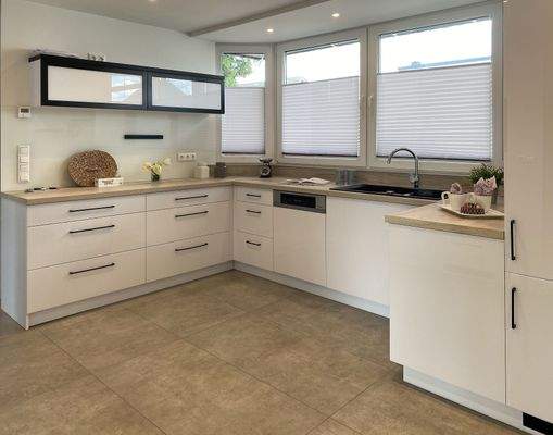 Erdgeschoss: Die Küche mit ausschließlich MIELE-El