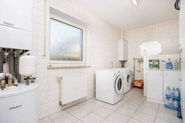 Waschküche im Hauswirtschaftsraum