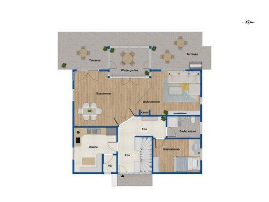 Grundriss Erdgeschoss