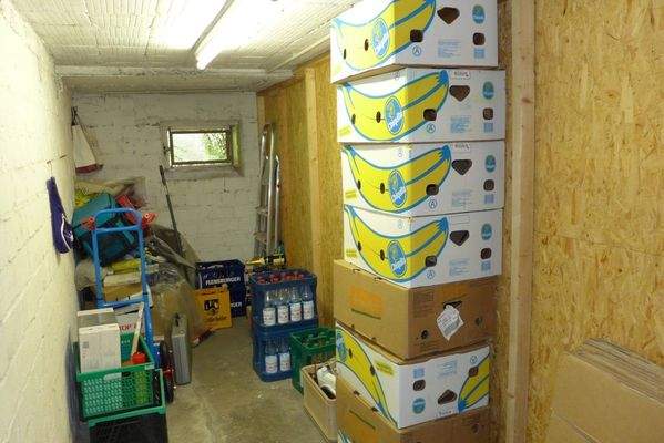 eigener Kellerraum (Foto wurde vor Auszug aufgenommen)