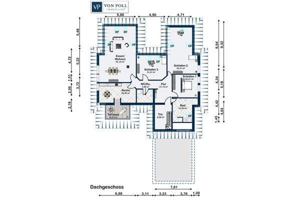 Grundriss Dachgeschoss