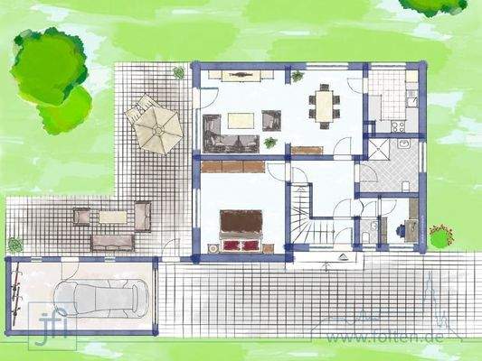 Grundriss Erdgeschoss