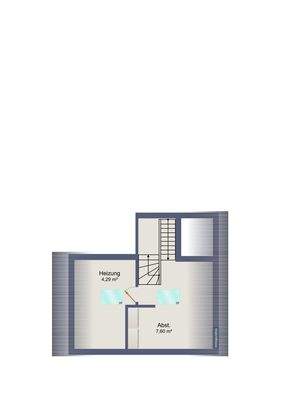 Grundriss Spitzboden