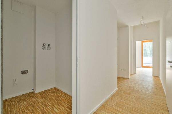 Praktischer Hauswirtschaftsraum