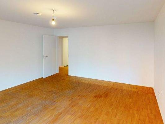 Schlafzimmer (2), Beispielwohnung im Objekt