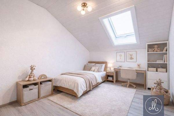 Kinderzimmer Nr. 1 mit virtueller Möblierung