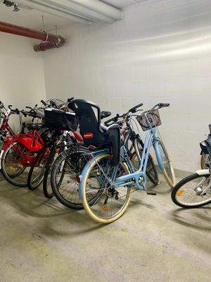 Fahrradabstellbereich