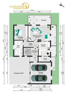 Grundriss Erdgeschoss