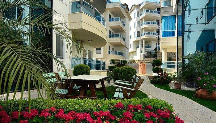 Turnkey Properties with Castle and Sea View in Alanya