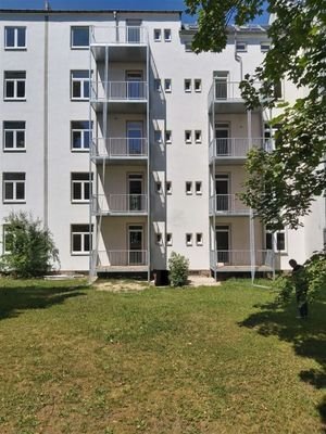 Rückansicht Balkone